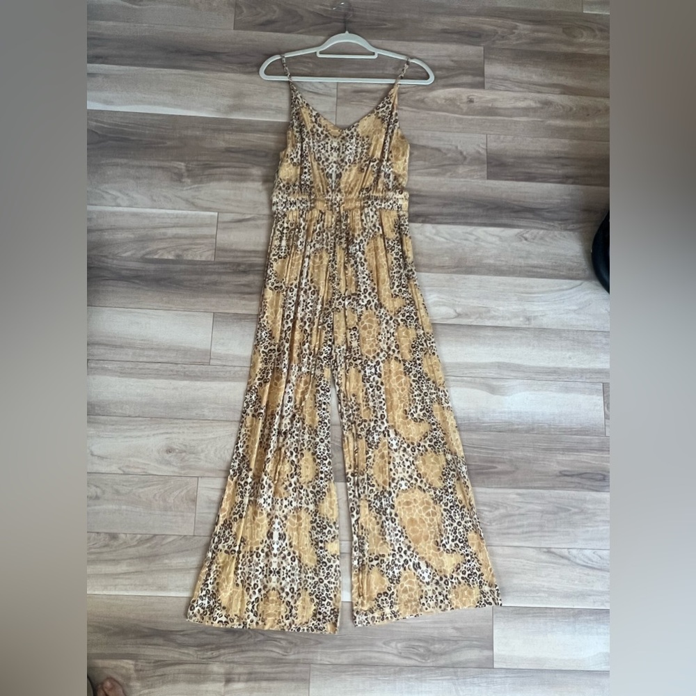 AMIANI From Mexico. Medium animal print jumpsuit. Like new condition